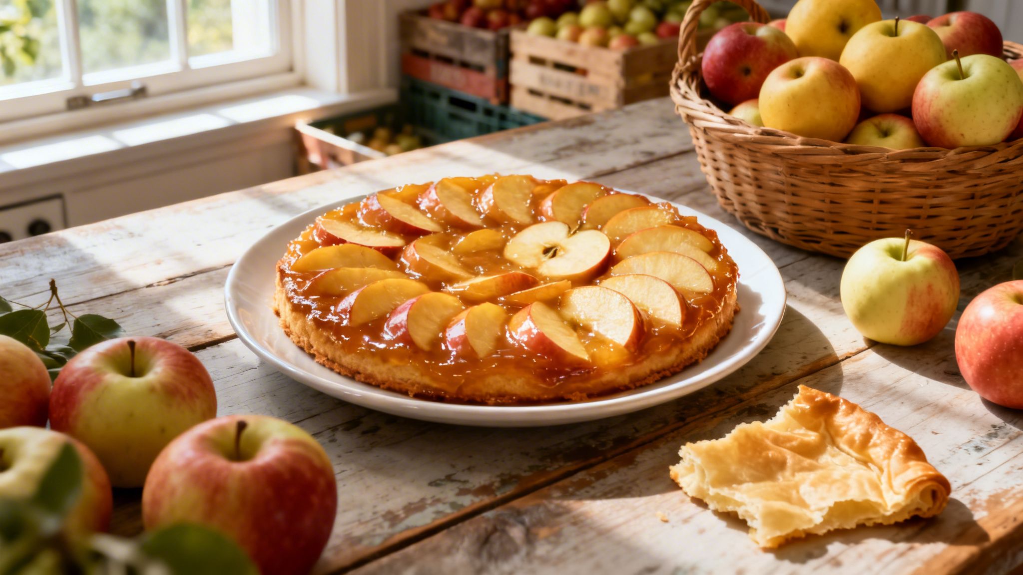 La guía para una tatin de poma perfecta con fruta de mercado