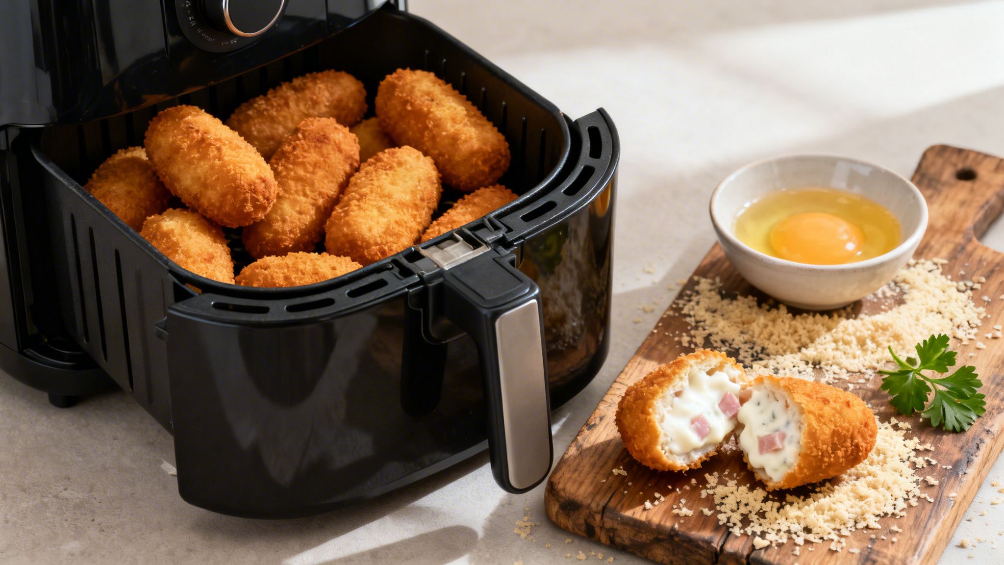 Croquetas en la air fryer la guía para que siempre queden crujientes