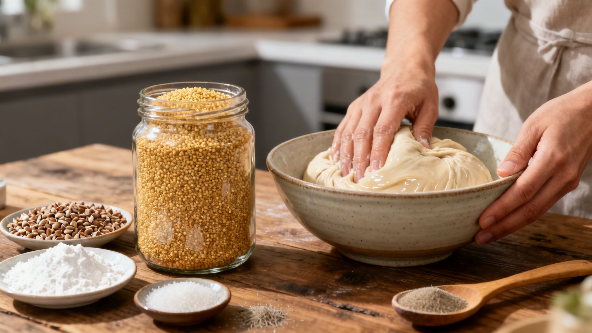 La guía definitiva de levaduras sin gluten para panadería casera