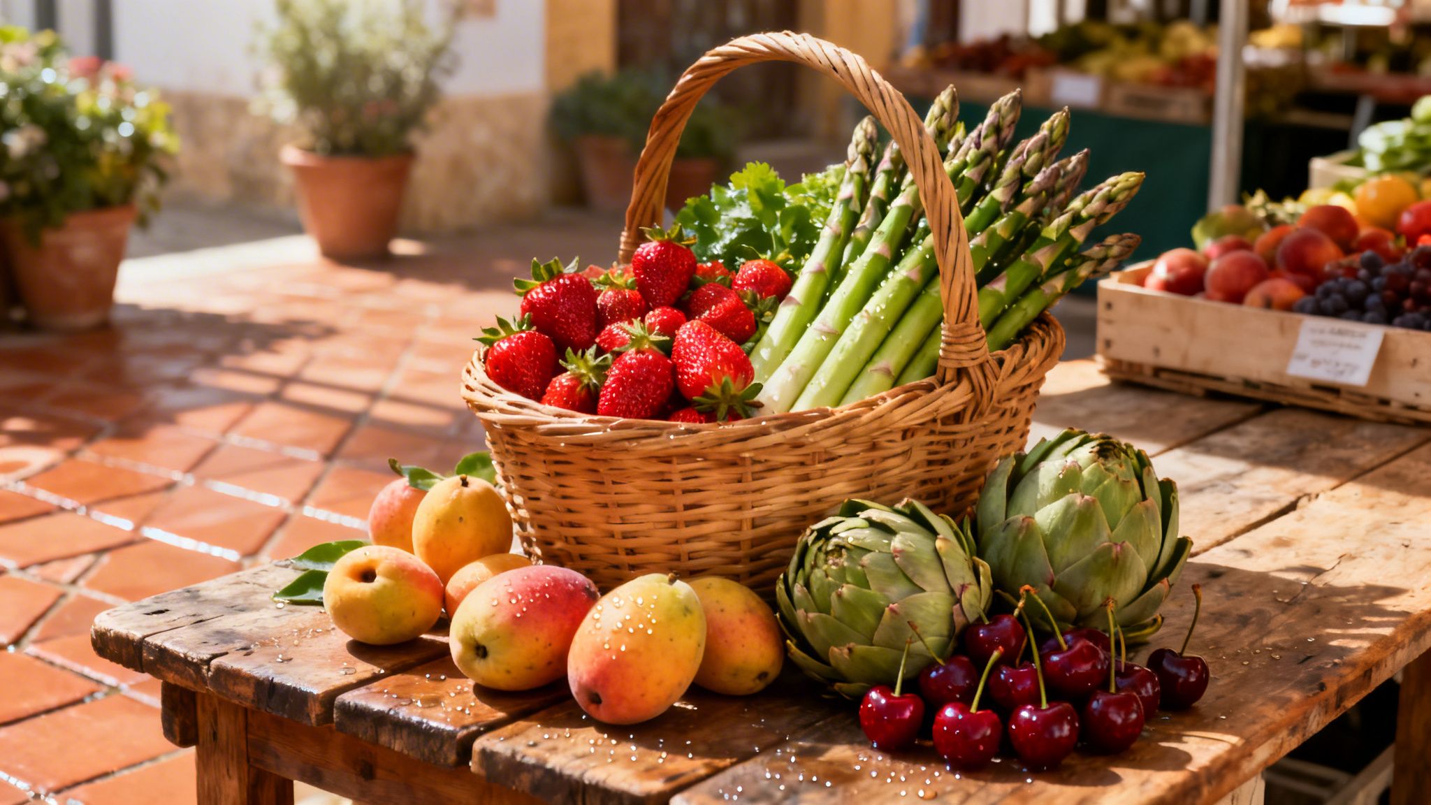 Frutas y verduras de temporada en España: Tu guía de compra para esta primavera