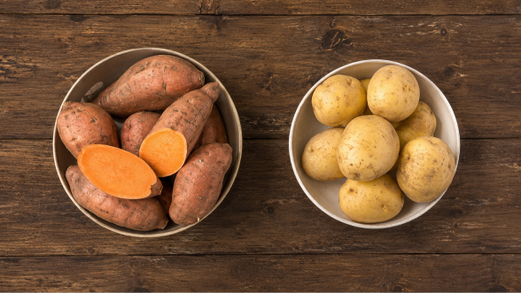 Boniato vs patata: diferencias nutricionales y cuál elegir